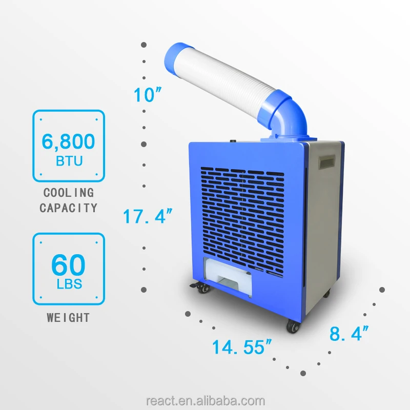 6800btu коммерческий точечный Кондиционер мини-кондиционер для дома