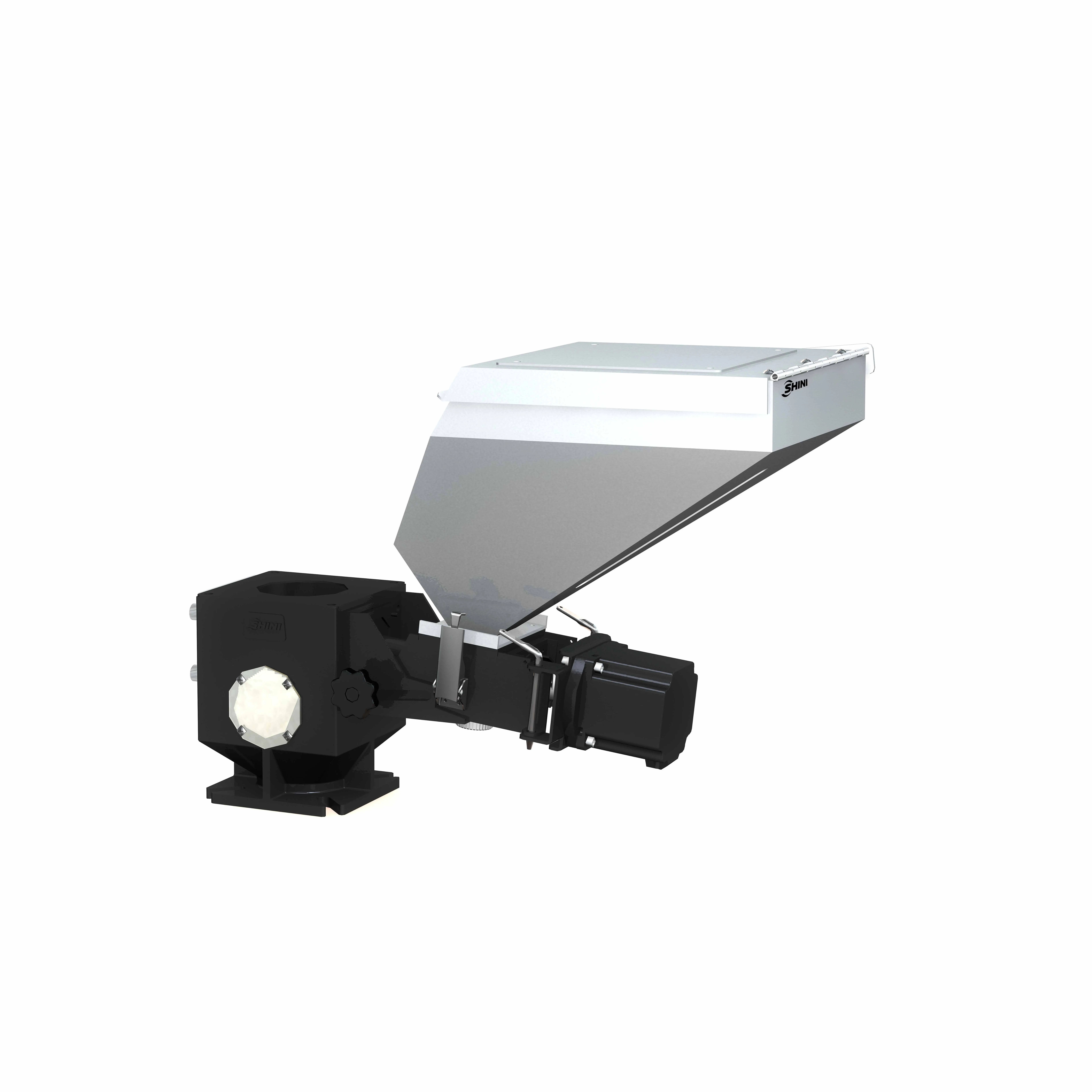 Shini SCM-12EB Volumetric Masterbatch Doser with Step Motor / Dosificador Volumetrico