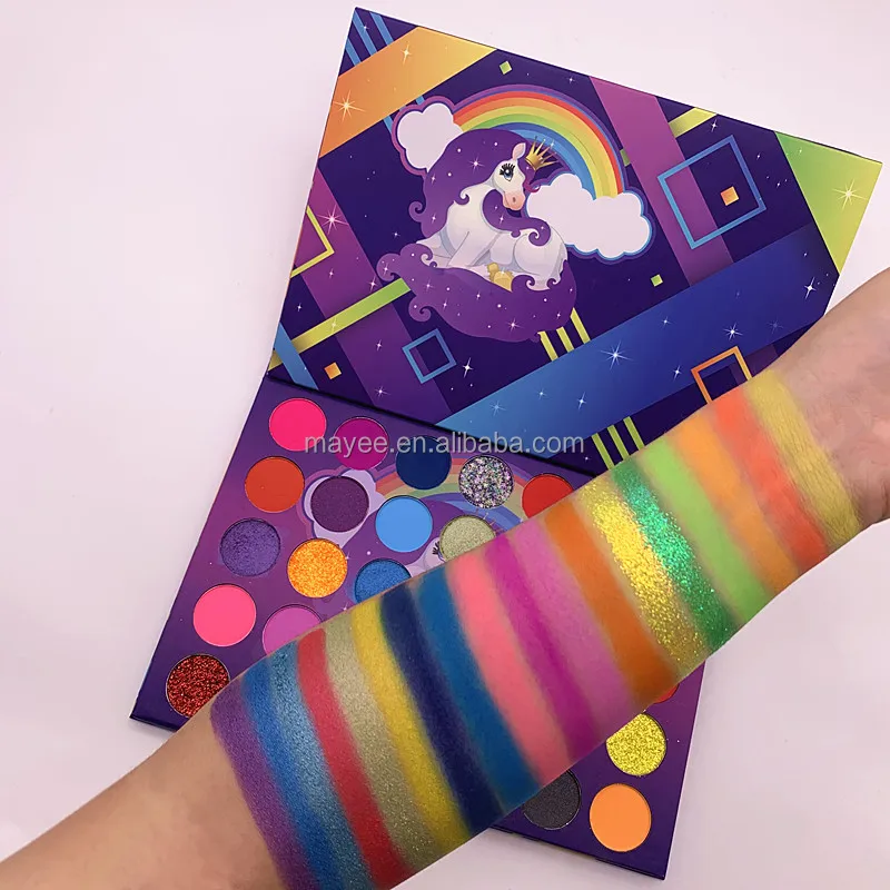 beauty creations high pigment cosmetics colorful eyeshadow palette