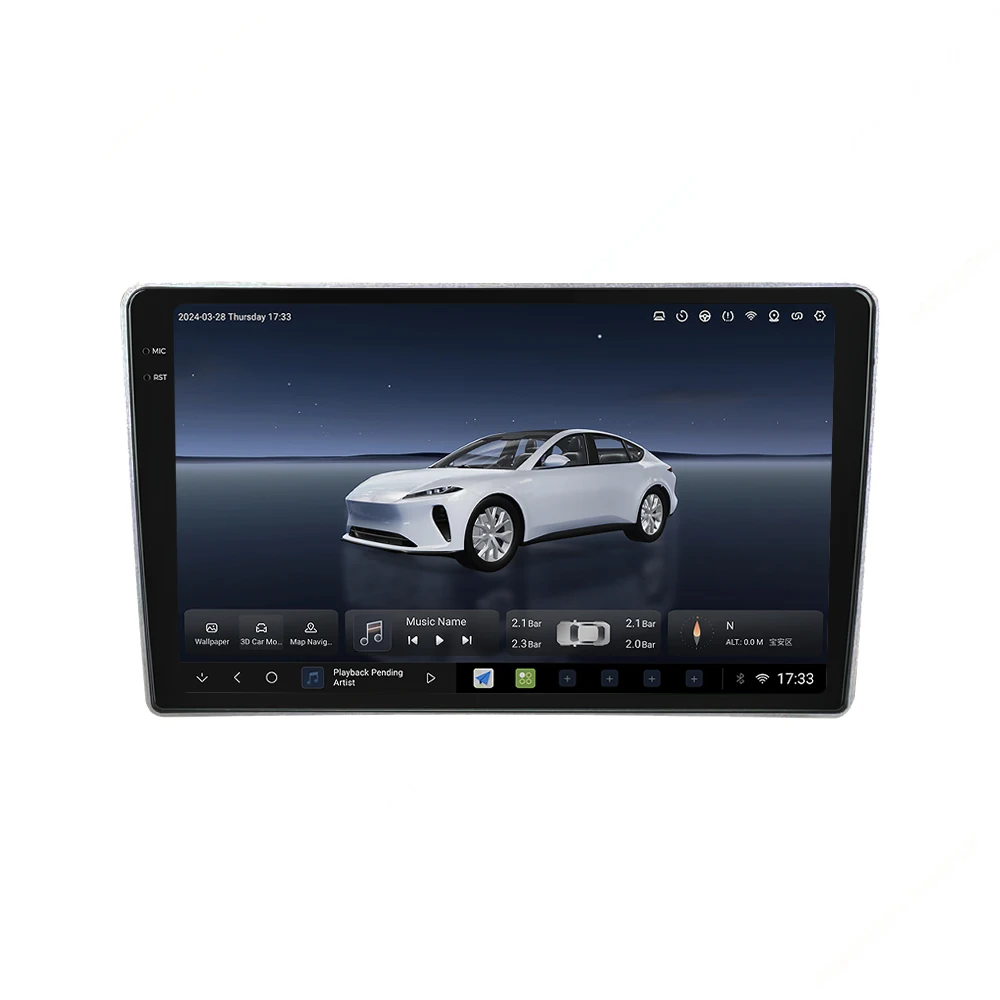 DUDUAUTO YL888 7870 android13 12 + 512 ГБ Автомобильная Мультимедийная навигация для Geely EC7 2004-2011 4G LTE WiFi 2 din Авто Радио DSP