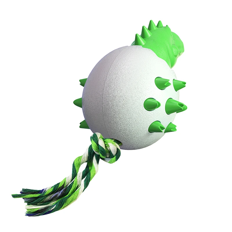 Tough unique dinosaur egg molar toy chew toy for dogs lay egg chew dog toy