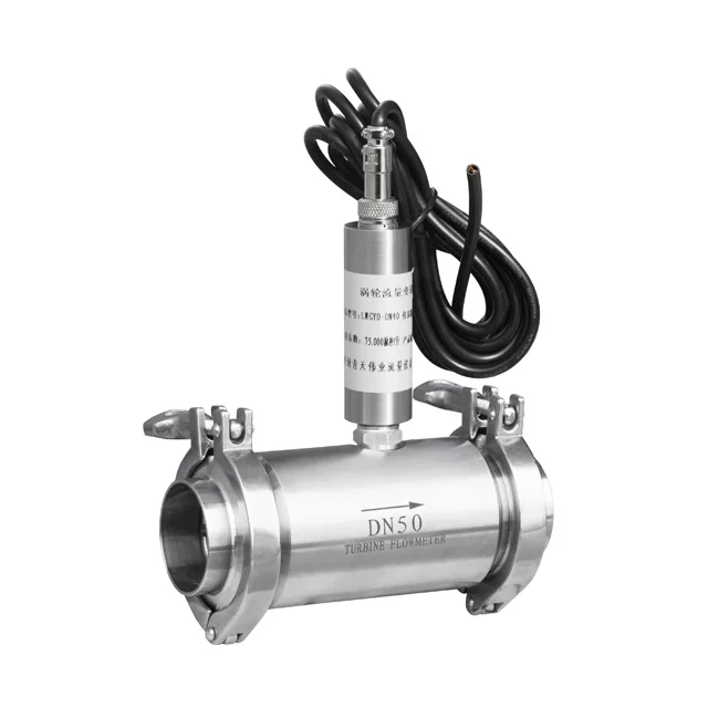male thread turbine flowmeter