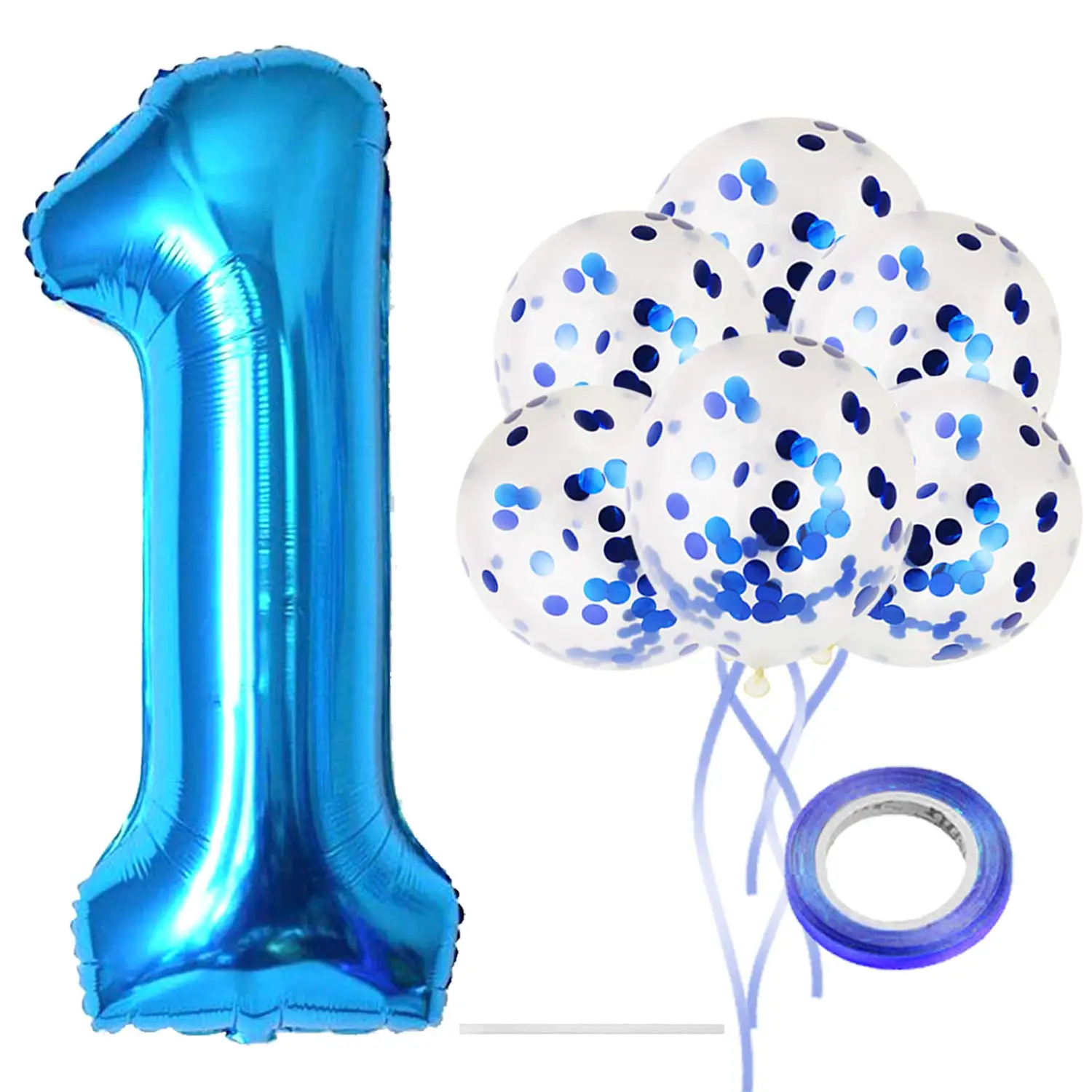 Balloons wholesale 0-9 large number various colors foil number balloons party decoration supplies