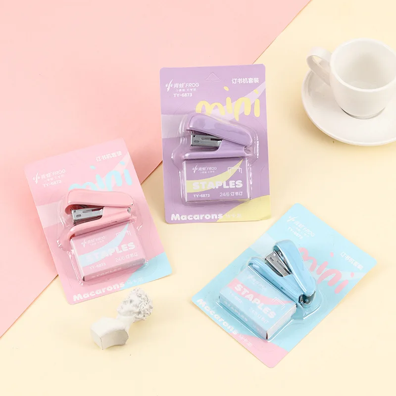 Mini portable box small small stapler student office stationery gifts wholesale