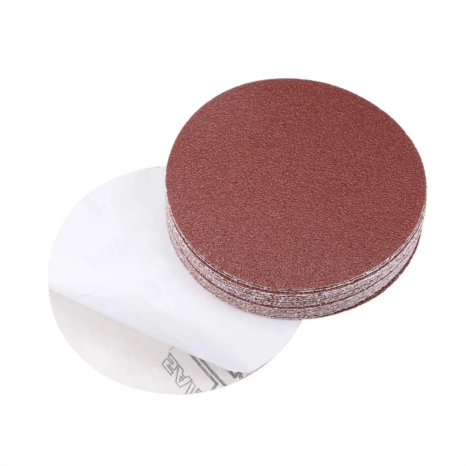 4 Inch PSA Sanding Disc Aluminum Oxide Sand Paper Sheets For Polishing Wood Metal