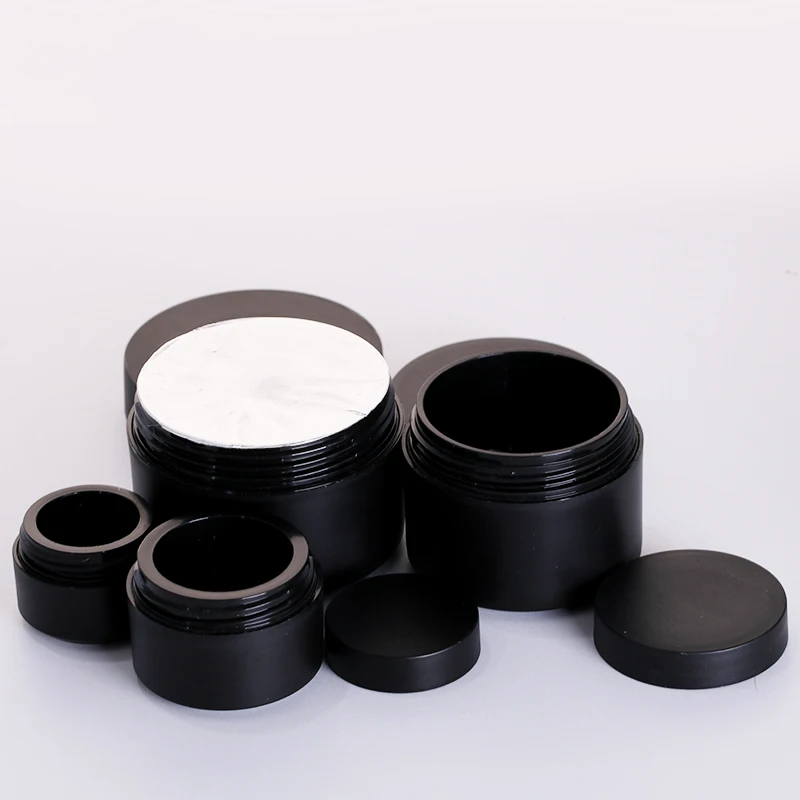 5g 15g 30g 50g thick wall pp plastic uv gel polish jars 15 ml 50ml wholesale matte cosmetic nail salon mascara containers