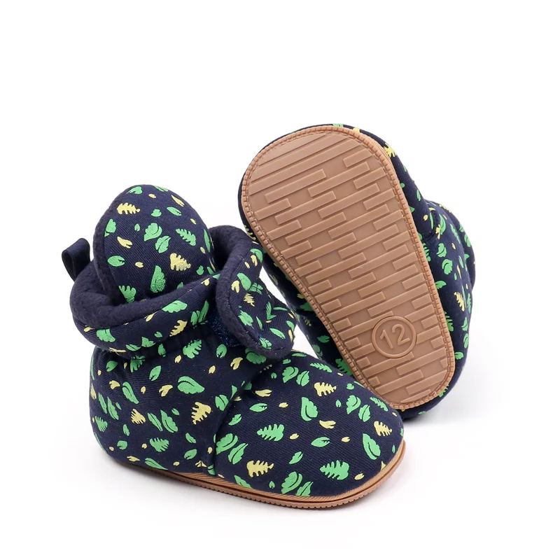 Cozy warm attractive safe non-slip stylish baby winter boots infant shoes for 0-1 years boys and girls