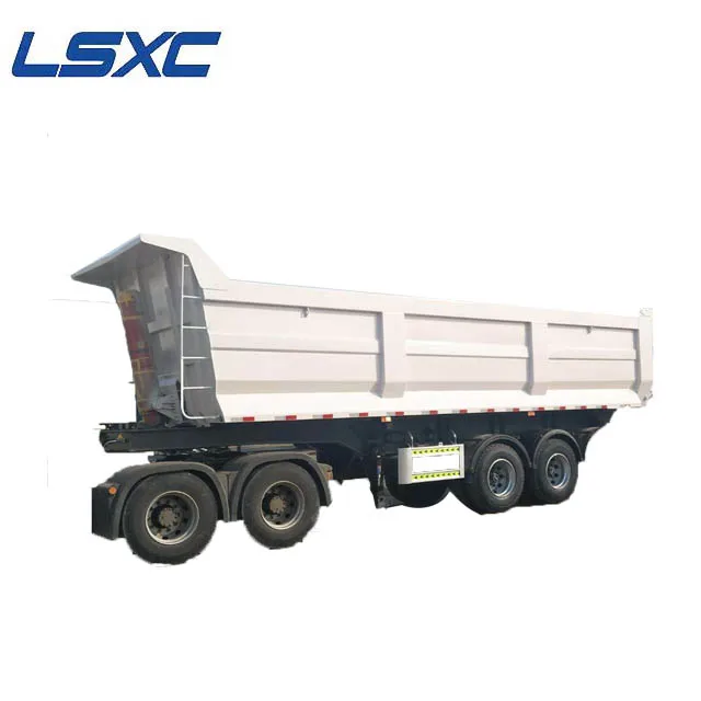 2024 недорогой погрузочный 3-осевой самосвал