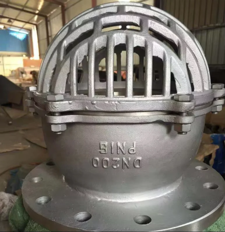 PN10/16 DN40-DN400 фланец из нержавеющей стали нижний ножной клапан чугунный стальной промышленный водяной насос фильтр сетчатый