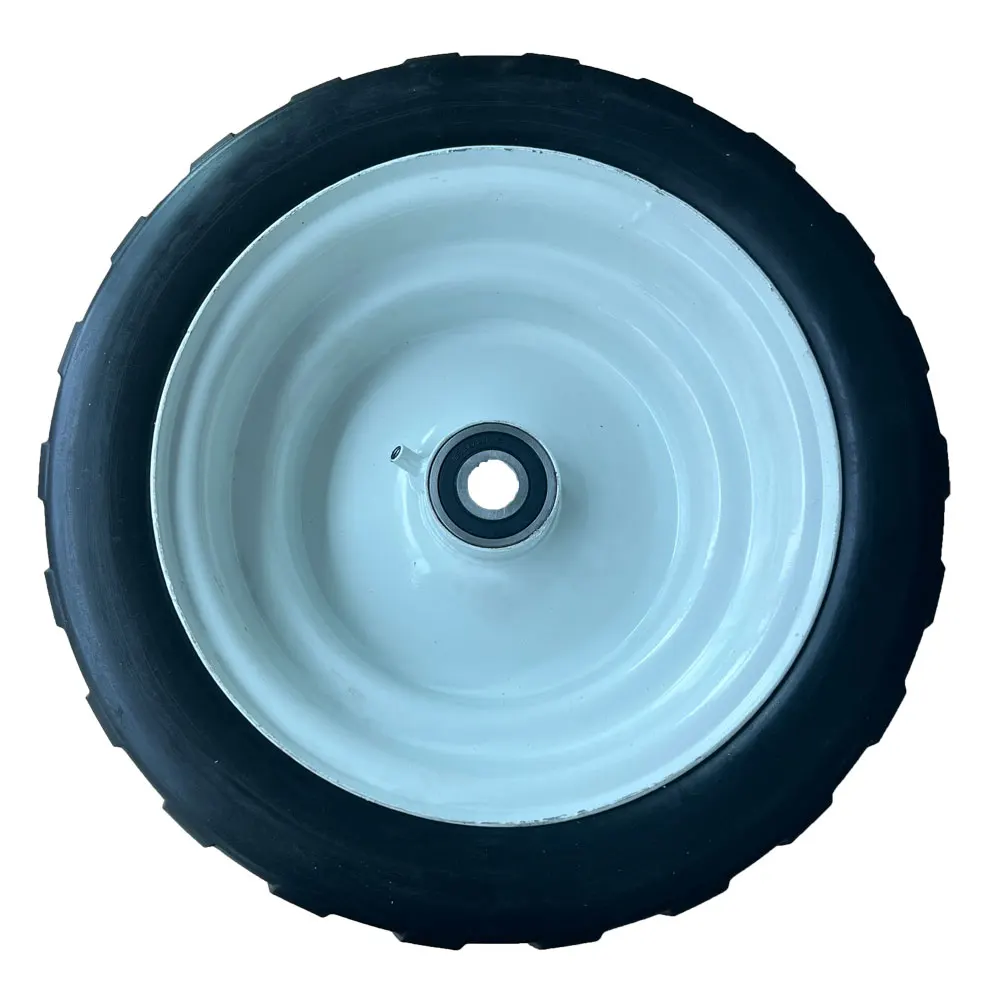 12 inch high-quality  tire lawn machine pu foam wheel high load capacity