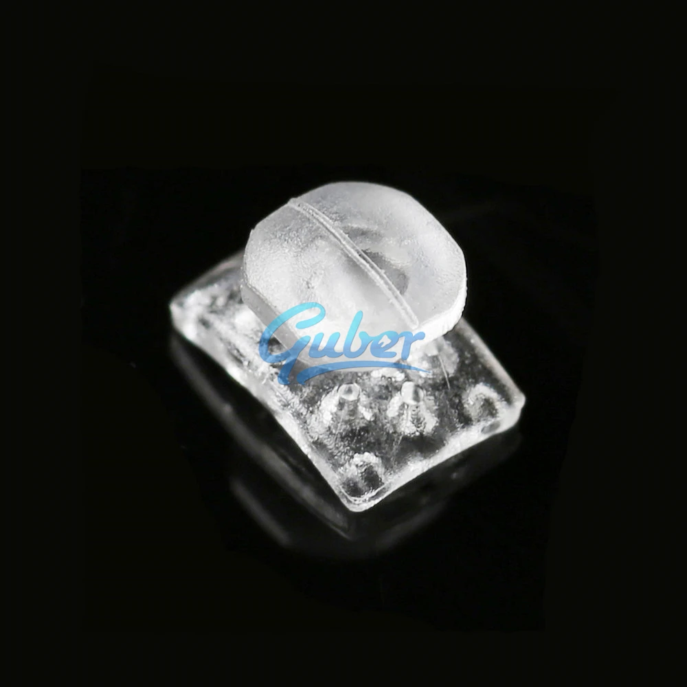 Ортодонтический сапфир Мульти Кнопка прямоугольник