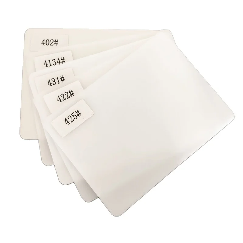 Alands customized cut to size milky acrylic panel acrylic sheet opaque fluorescent acrylic