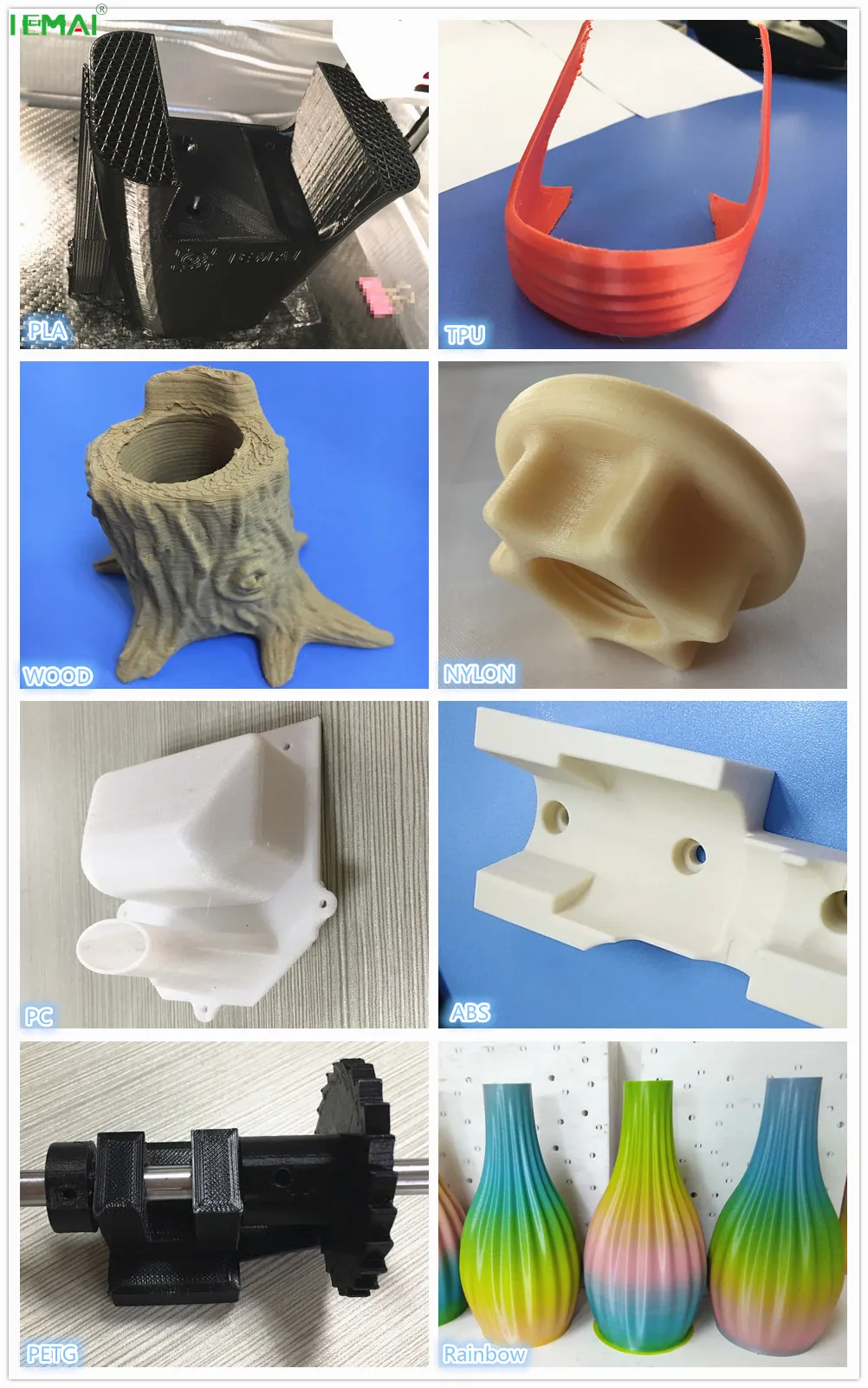  Новые высокоточные 3D-принтеры PEEK 3D-принтер filament с температурой камеры 90  