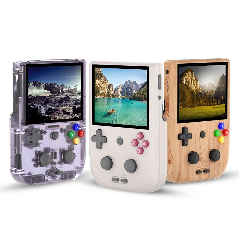 Portable Anbernic RG405V Handheld Game Console 4 inch Touch Screen 64 Bit Android 12 System Support 5G WiFi Retro Games Player