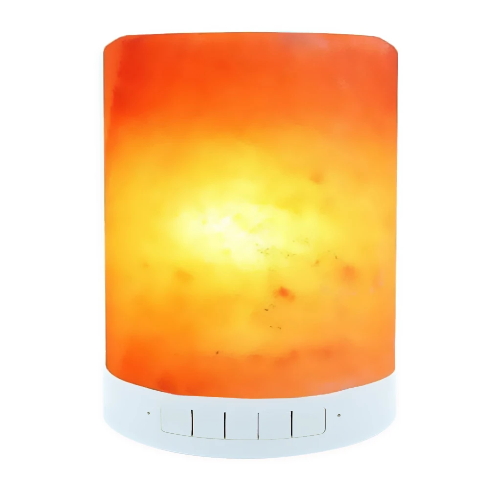 TIANHUA Wholesale Dimmer Switch 15w Bulb Wooden Base Decoration Natural Crystal Rock Stone Pink Himalayan Salt Lamps
