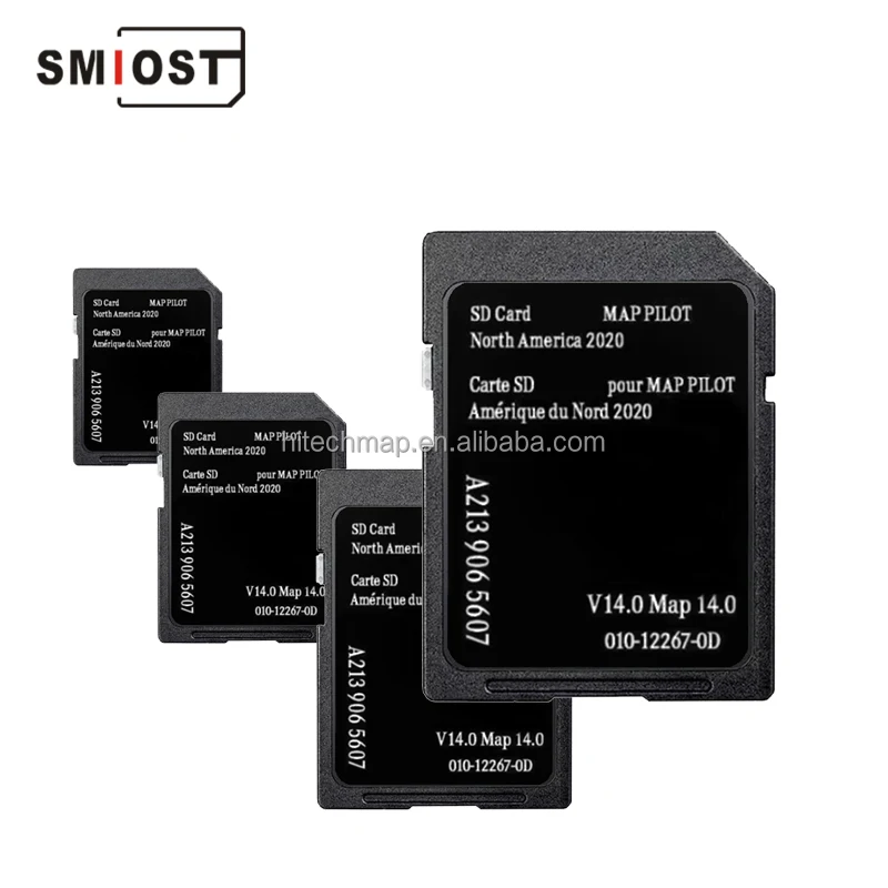 SMIOST GPS для Garmin Navigation автомобильного CID SD Softwares Card Mercedes A213 5607 USA GLC 300 AMG