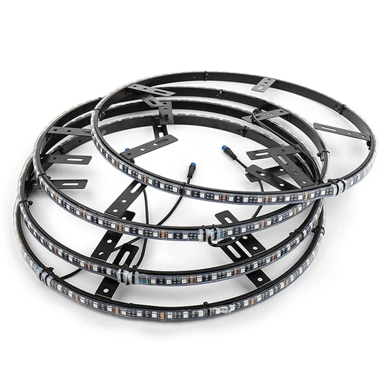 Smart mini rock light 4 pods 36w RGB changing color with BT APP control