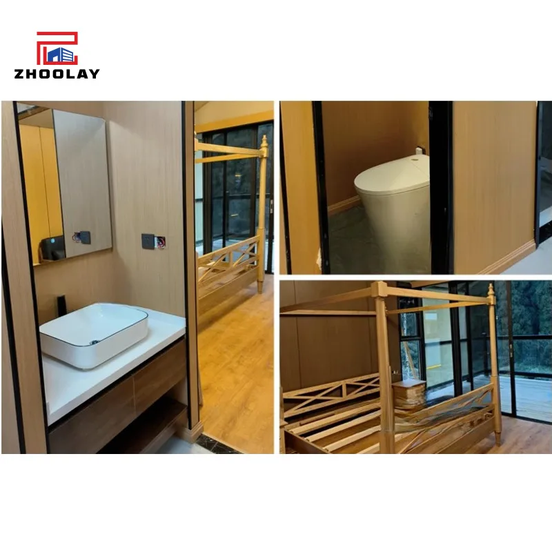 Outdoor Homestay Campsite High-End Scenic Spot Resort Ecological Park Accommodation Camping Tent Hotel