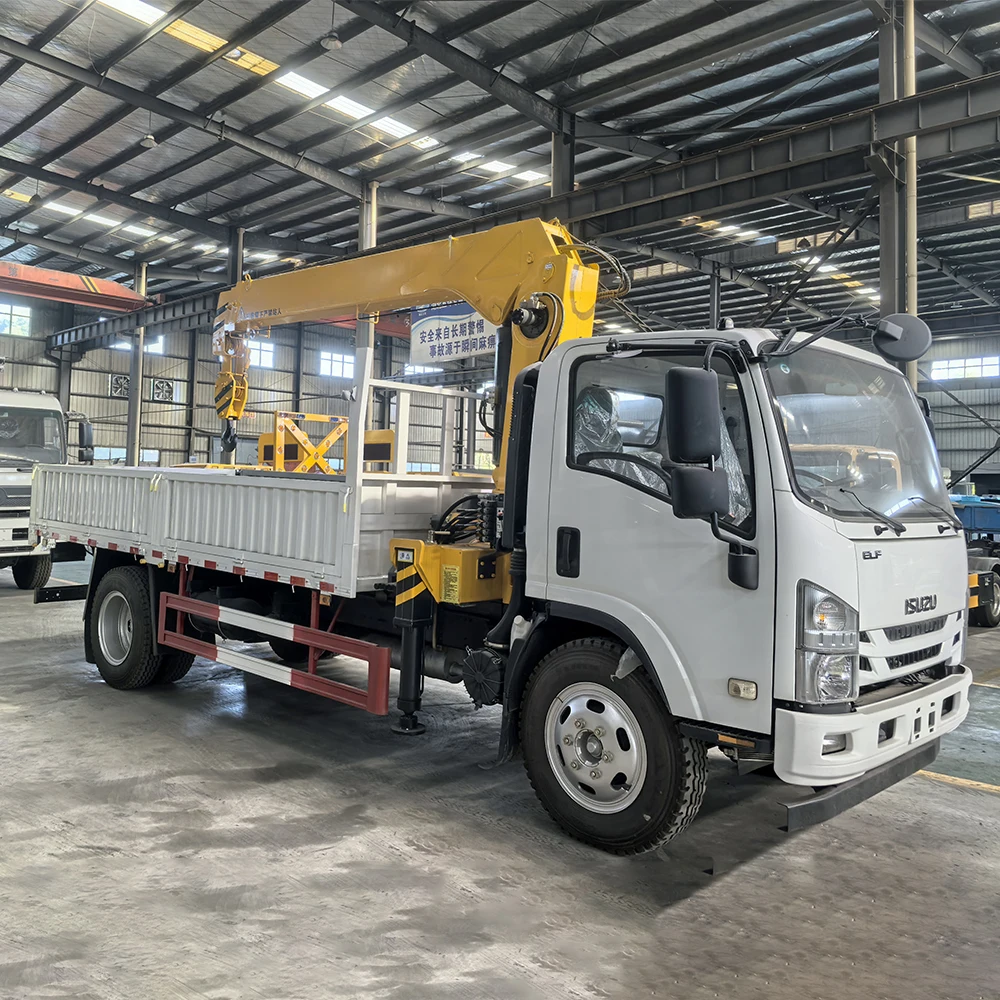 Factory direct sales of second-hand boom trucks, various models of vehicle mounted telescopic boom cranes for sale