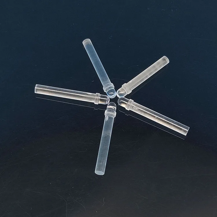 Поставить на ПК бесцветные бриллиантовые кусочки из PLG-6A круглая головка 3 мм СИД светлого направляющего выступа