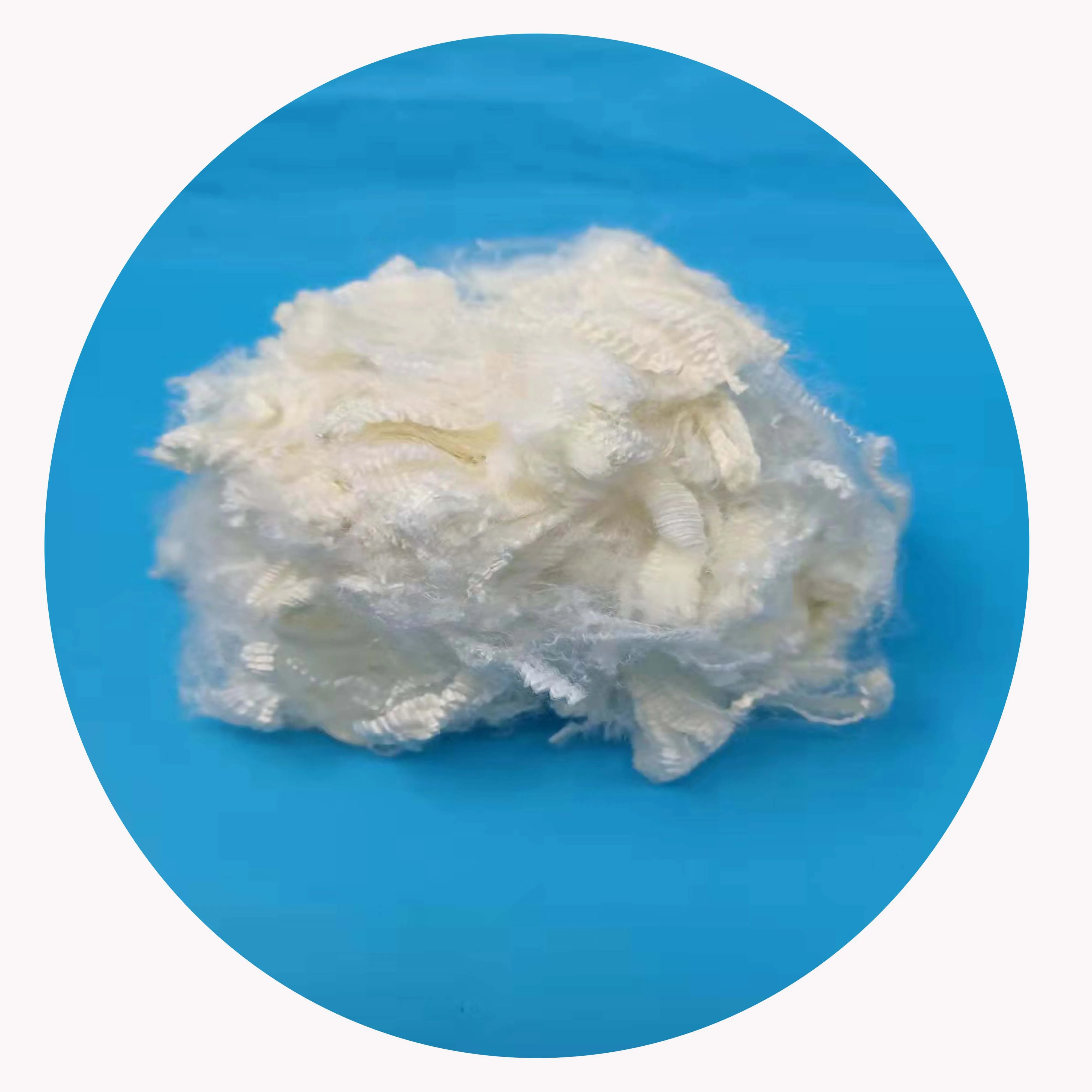 1.5D 51mm flame retardant meta aramid fiber for sewing thread
