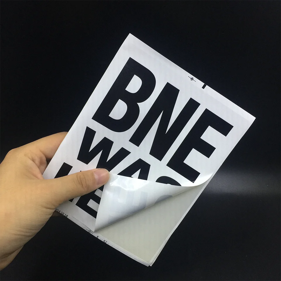 Manufacture Destructible Vinyl Eggshell Sticker with UV Proof Ink Printing