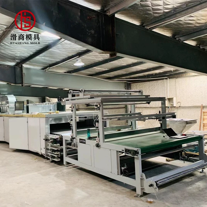 Fully automatic save energy ceramic mcm soft porcelain flexible tiles stone making machine production line