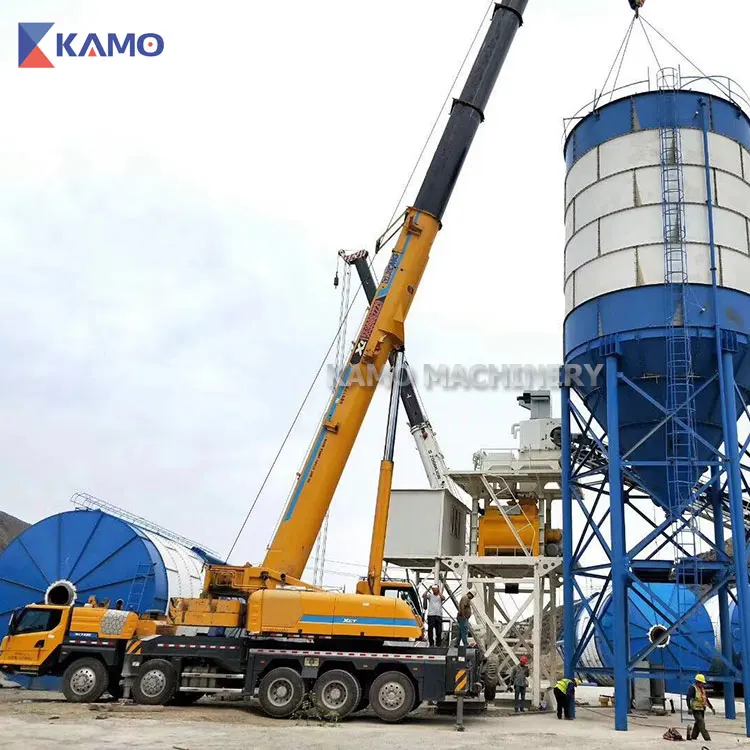 New Design 80 Ton 100 Ton 300 Ton Welded Cement Silo For Cheap Sale In Vietnam
