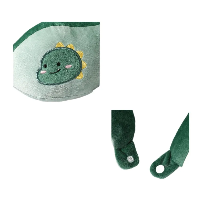 Customizable pattern logo embroidery hump u Type u-shaped travel neck pillow