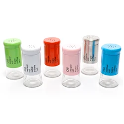 Factory outlet food storage tanks spice glass jar Soy sauce pepper spice jar