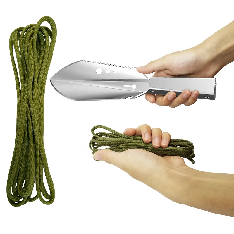 Многофункциональная садовая Инженерная мини-лопата AJOTEQPT, портативная садовая Небольшая Ручная Лопата