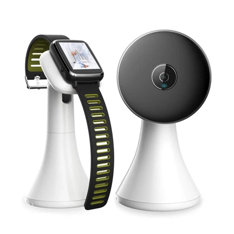 VB606 Wireless Audio Video Baby Monitor Watch Look Wearable Smart Watch Baby Monitor