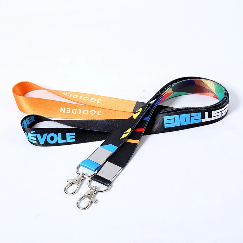 Promotional Lanyards With Logo Custom Mobile Phone Lanyard Crossbody Sport Keychain Superhero Keychain Polyester Lanyards Plain