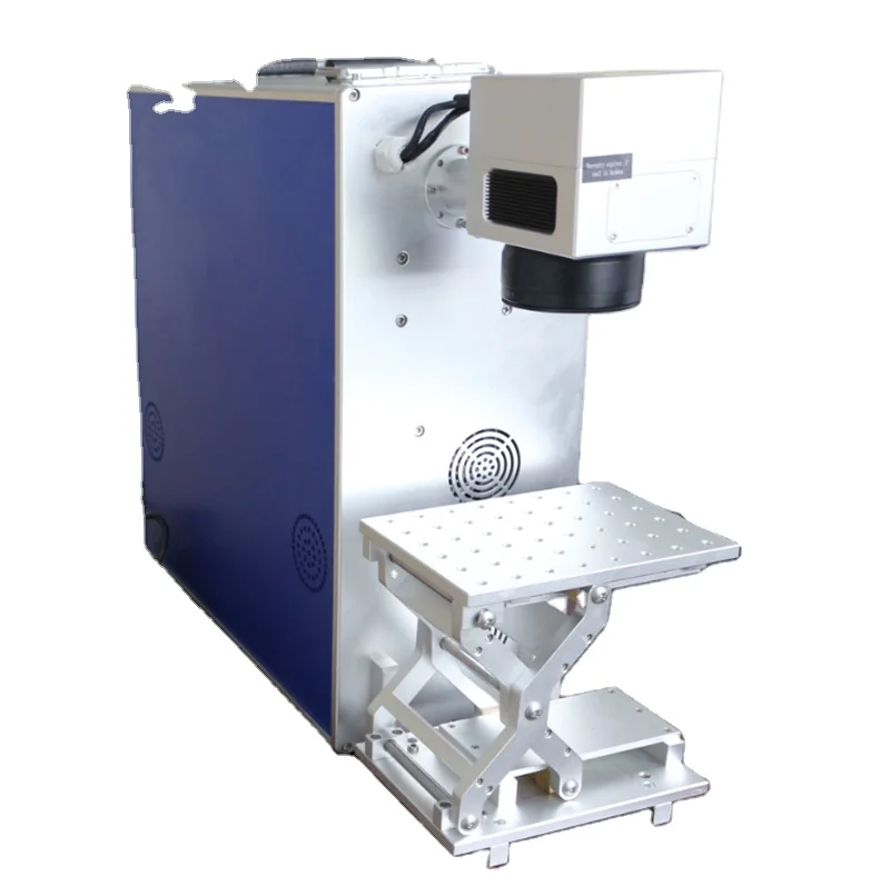 mini size fiber laser marking machine 20 watt 30w metal marker high precision laser marker