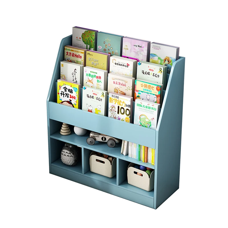 Office classroom magazine bookshelves modern montessori bookcase montessori book shelf wooden for kids