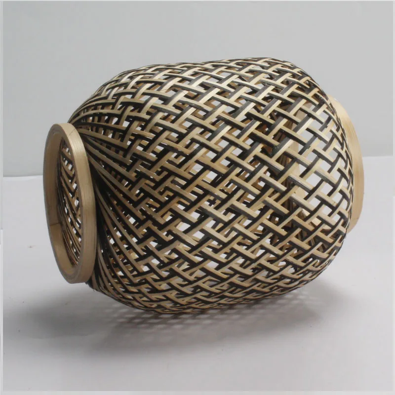 Садовая люстра, креативное освещение, чайный домик, бамбуковые фонари, художественные люстры, бамбуковый абажур