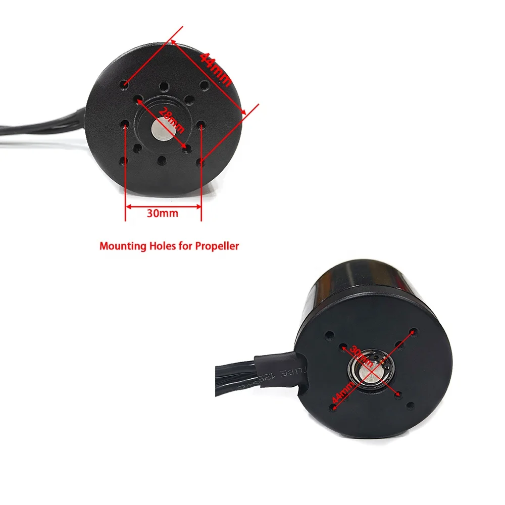 Maytech Electric Kayak Paddle Board Efoil 6374 80KV 3.5KW Motor with Folding Propeller for Floating Boat Fishing Boat