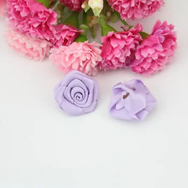 Mini rose ribbon bow for underwear and lingerie