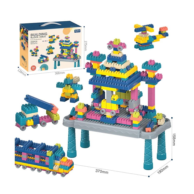 300pcs Diy Educational Building Block Set Toy for Kids