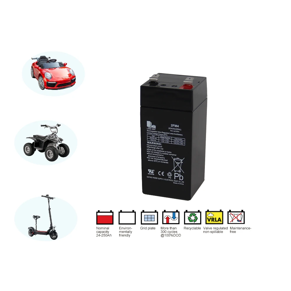 Длительный срок службы 4V4.5Ah 2FM4.5 весы батарея для OEM