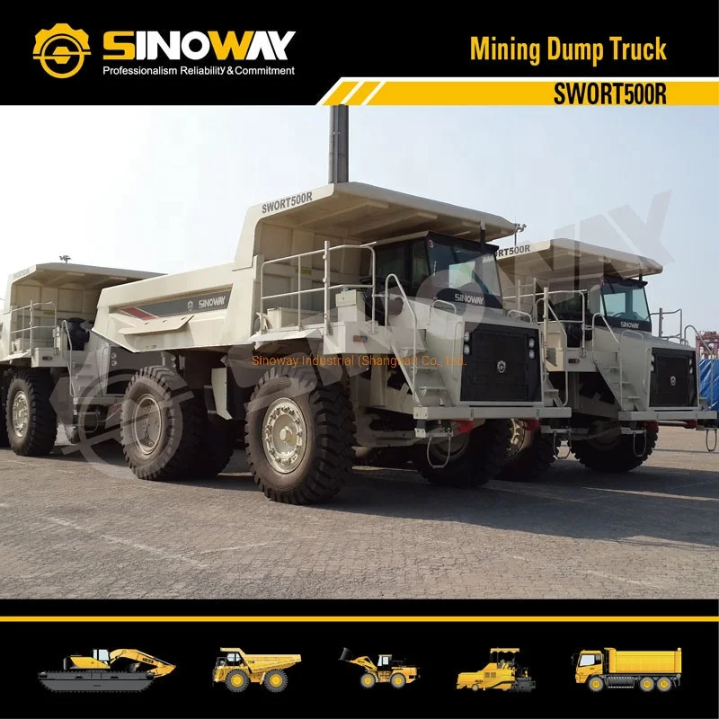China New 4X2 Rock dump truck for mining and quarry
