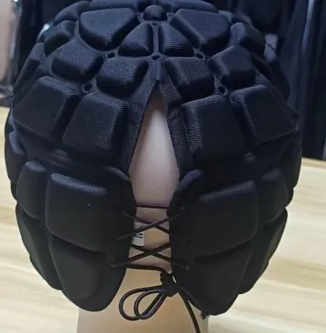 Oem Service Eva Polyester  Unisex Fashion Sports Headgear Rugby Helmet