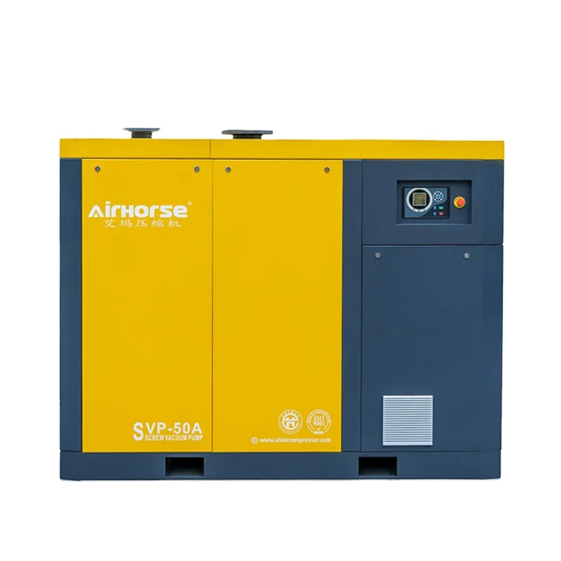 On sell 380v 220v 22kw Variable frequency oil lubrication screw vacuum pumps