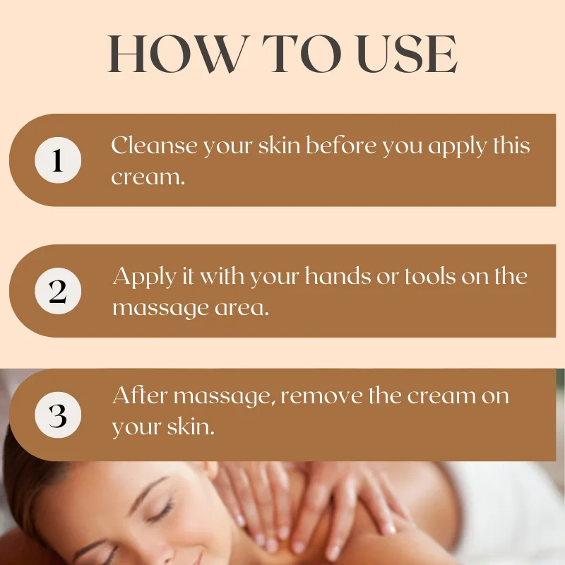 Private logo botanical Ingredients Massage Creme Skin Respiration for Face & Body cream Maximum Moisture Repair Rejuvenation gel