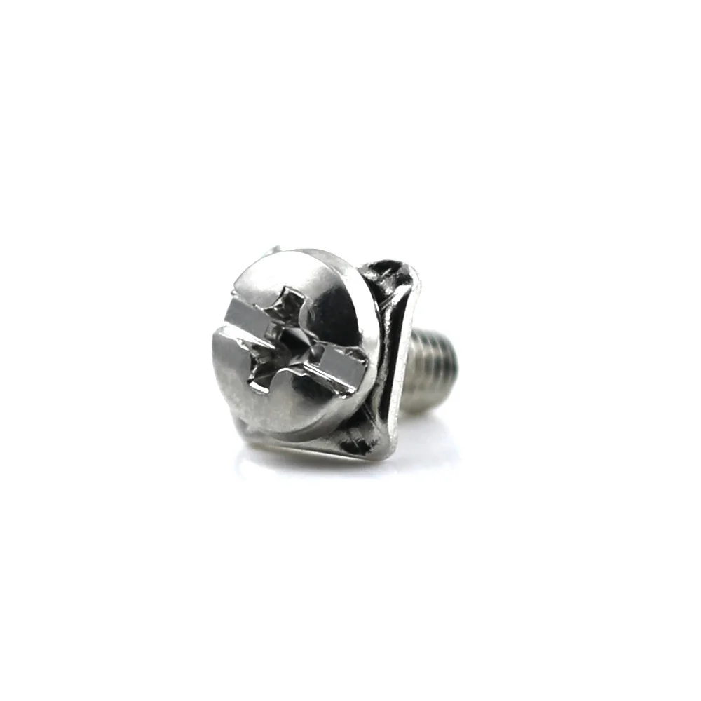 Stainless Steel, Carbon Steel Pan Head Combination SEMS Screw with Square Washer