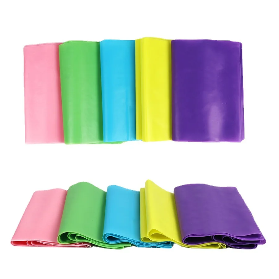 W1n TPE Physical Strength Elastic Band Training Resistance Bands Exercise Bands for Yoga
