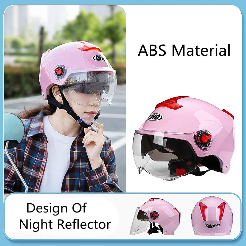 Protective Helmet German Capacete Retro Motorcycle Helmets For Women For Men Casco Mujer Casco Jet Anti Fog Open Face Helmet