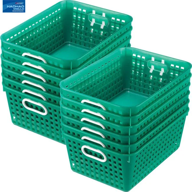Household Plastic Injection Crate Basket Mould Essential Mould for Efficient Product Storage