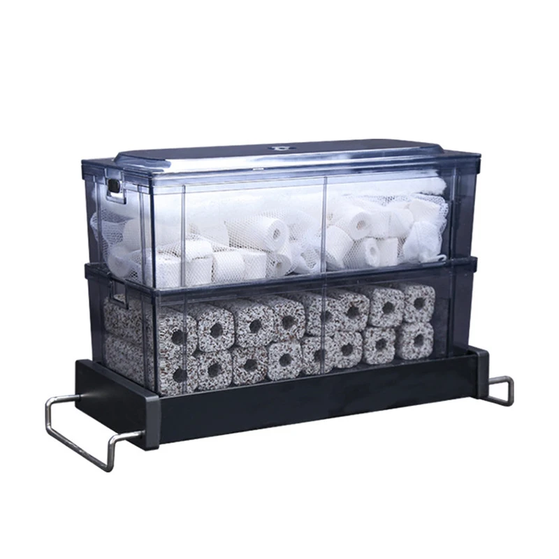 SOBO trickle box for fish tank drawer type drip filter Top Filter Aquarium Filtration F-30/60/90/120