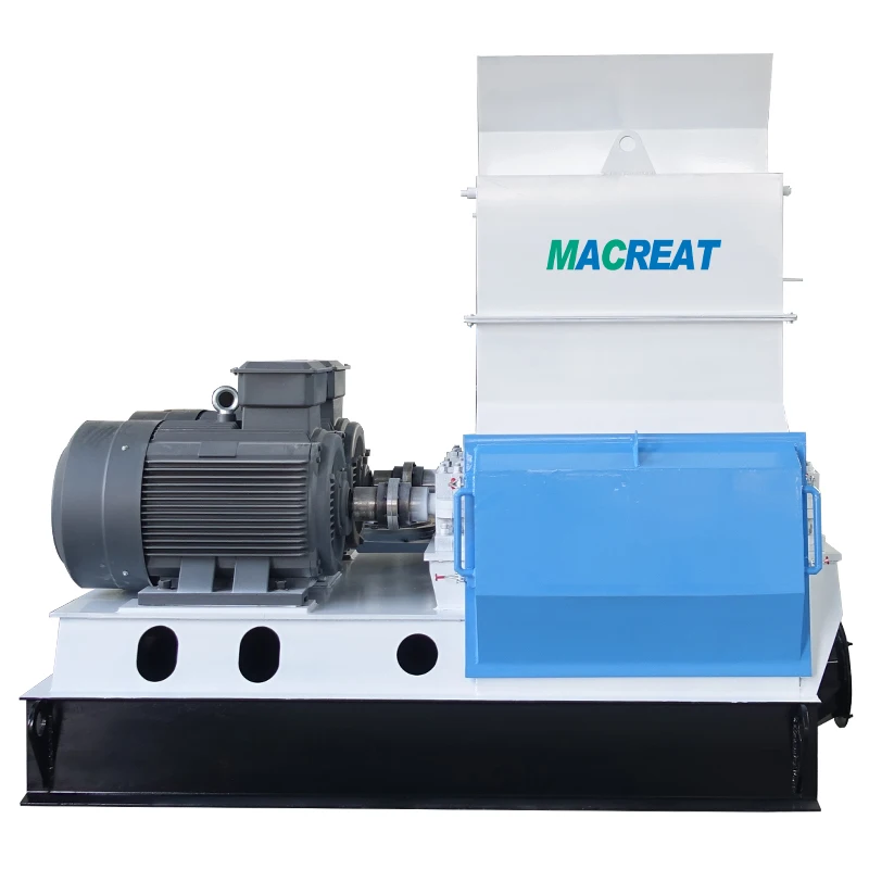 MACREAT High Efficient wood crusher hammer mill pellet grinder GXP65*75 for sale